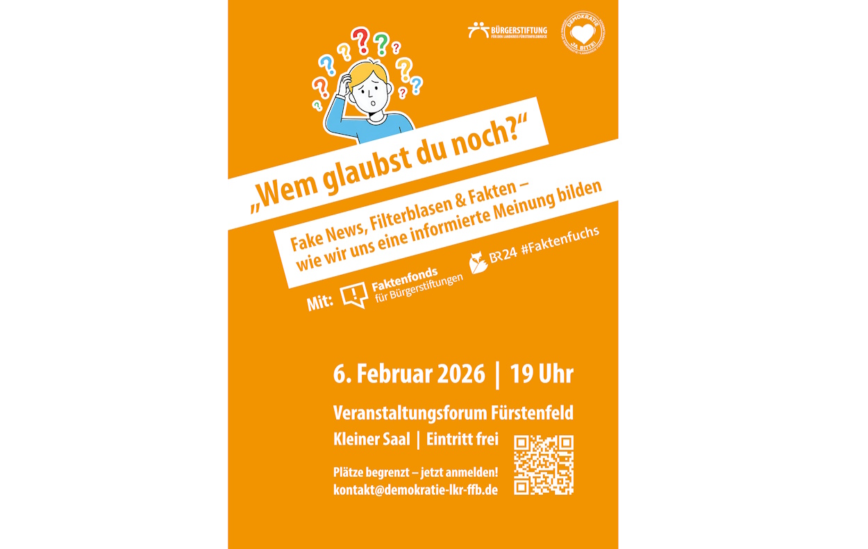 Featured image for “Wem glaubst du noch? Fake News, Filterblasen & Fakten – wie wir uns eine informierte Meinung bilden”